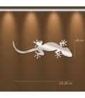 Miroir décoratif adhésif salamandre - 3 dimensions - 