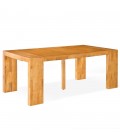 Table console extensible en bois massif 10 couverts Woodini 5 coloris - 